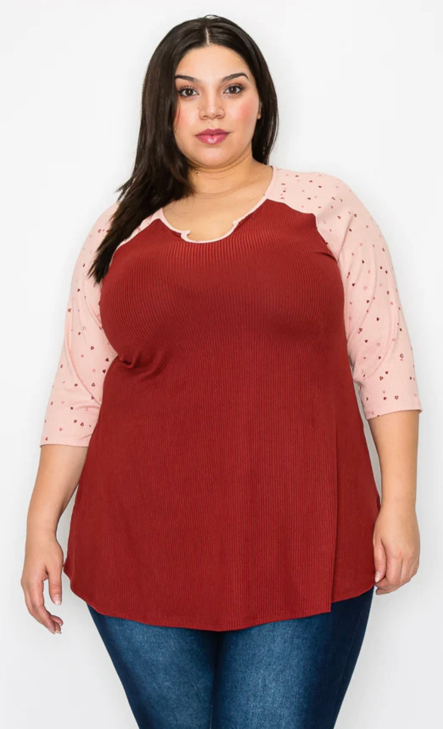 Zara corazones rojos top 18