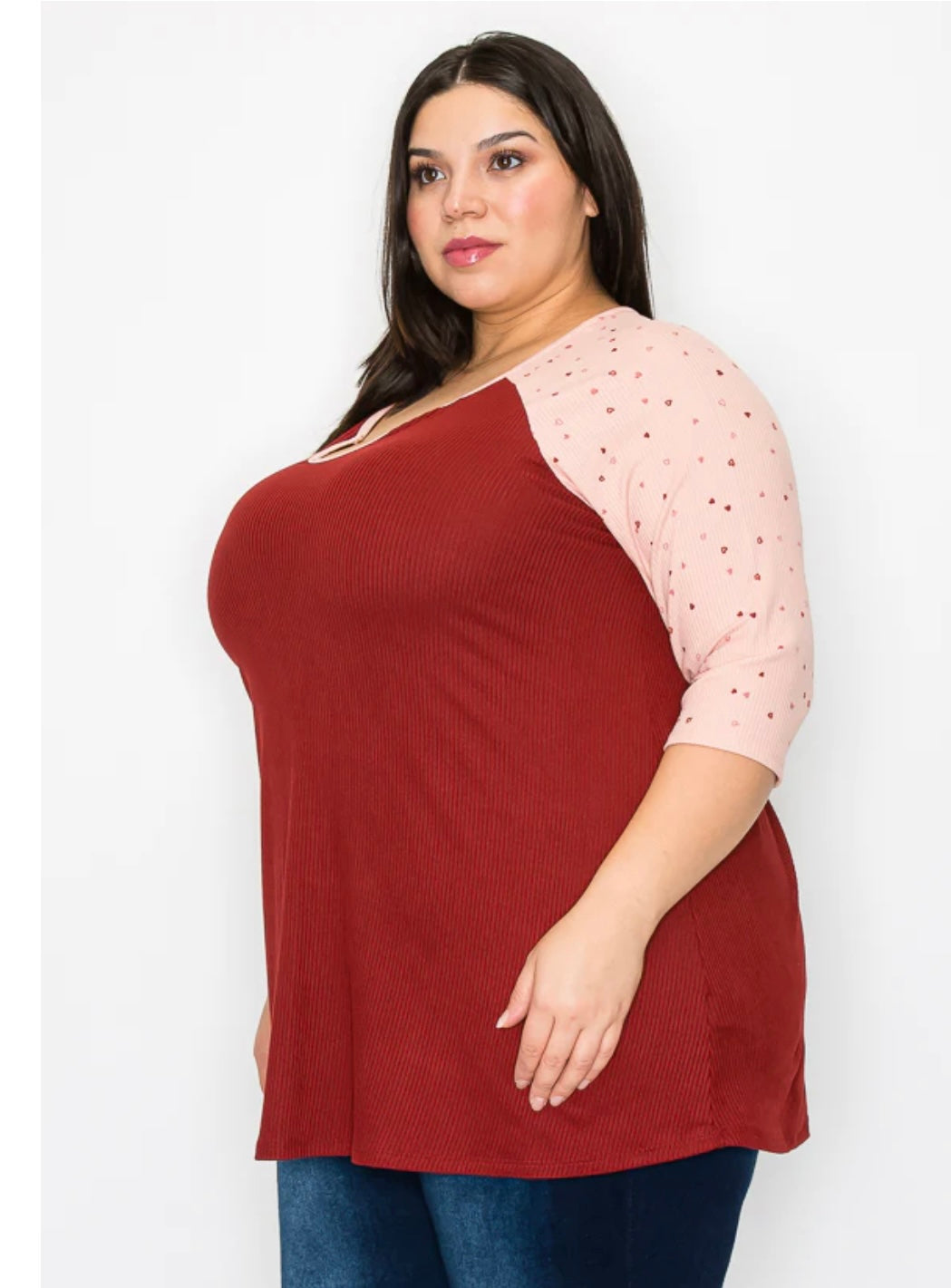 Zara corazones rojos top 18