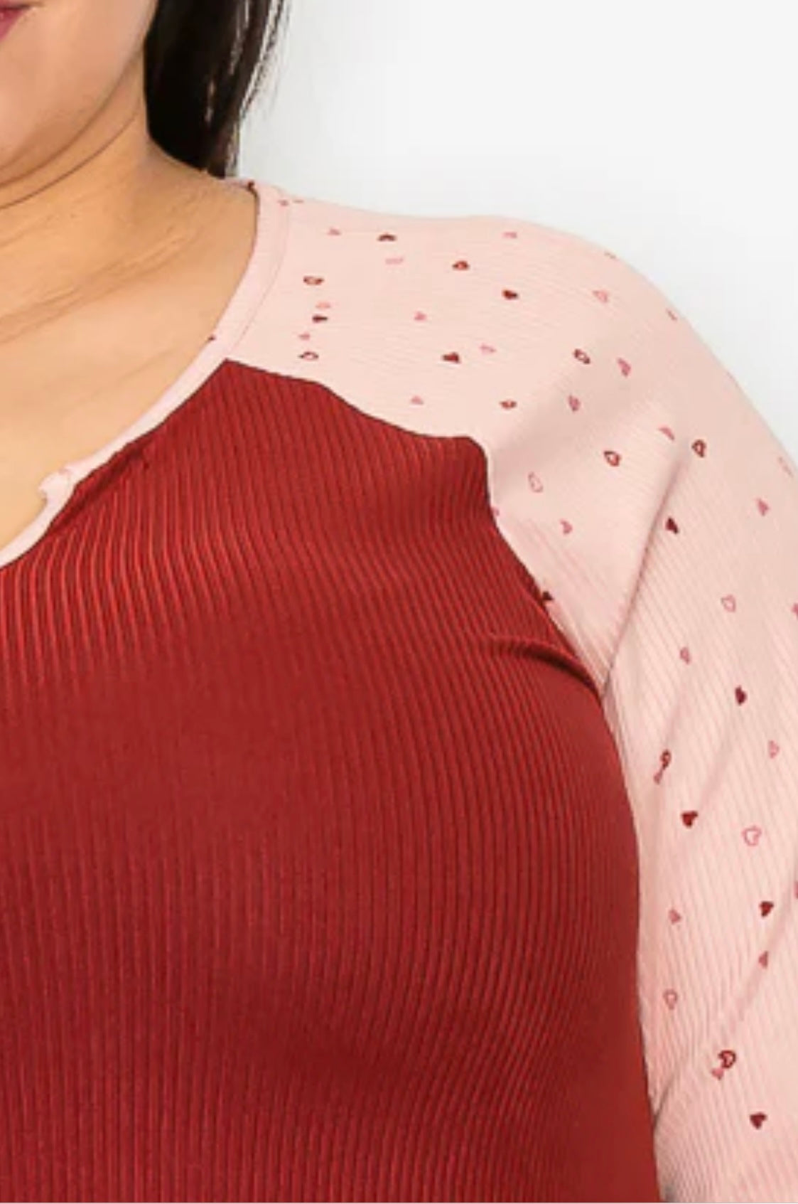 Zara corazones rojos top 18