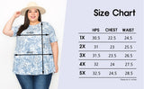Madelynn SHORT SLEEVES PRINT TUNIC TOP