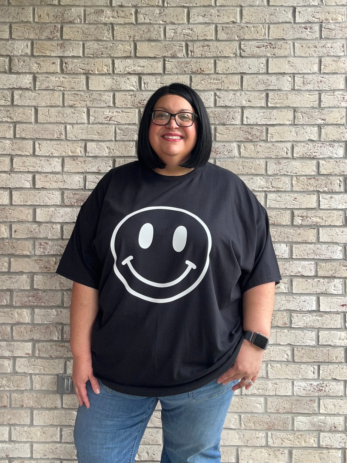 Smiley graphic tee shirt