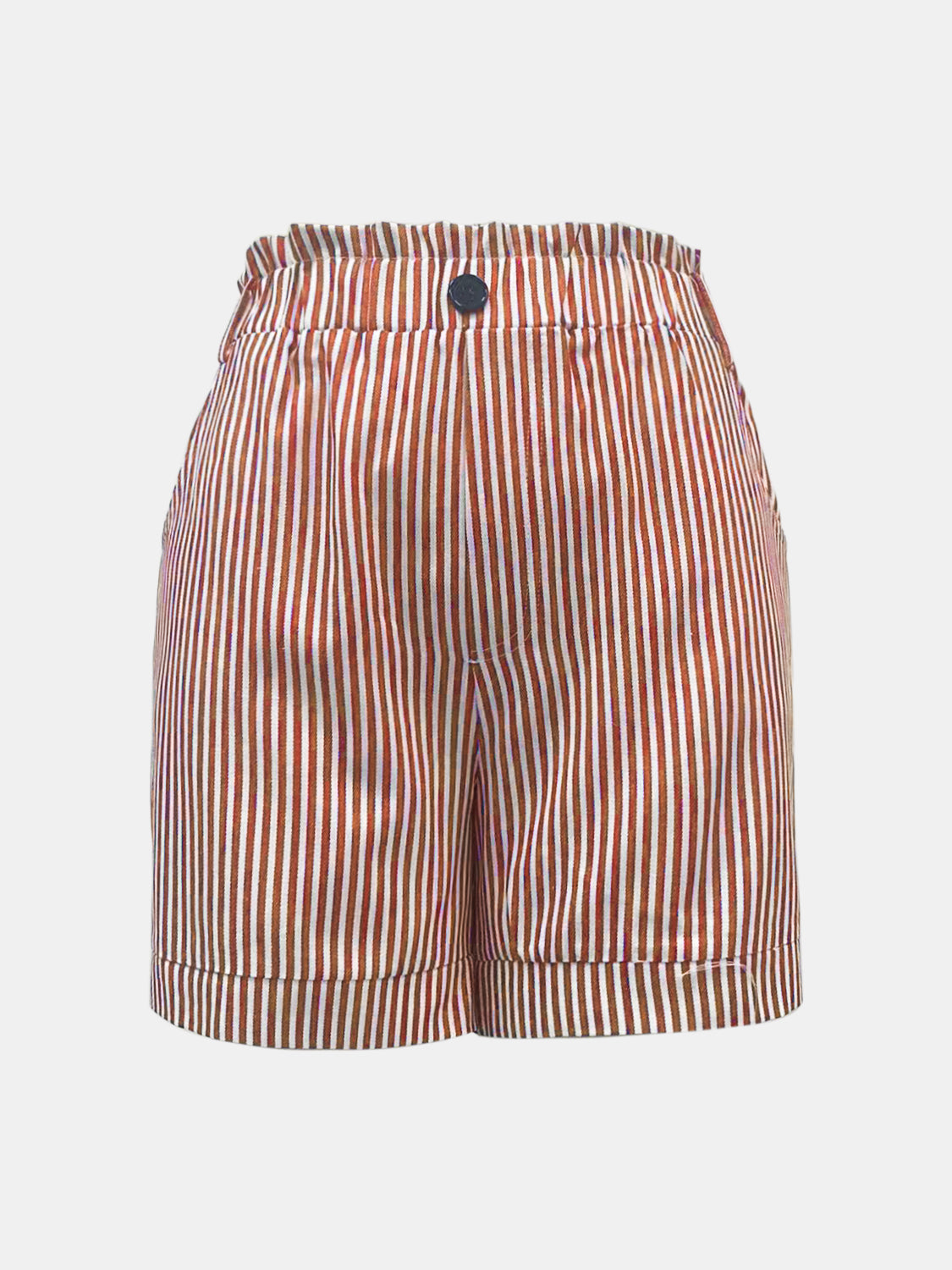 High Waist Striped Shorts