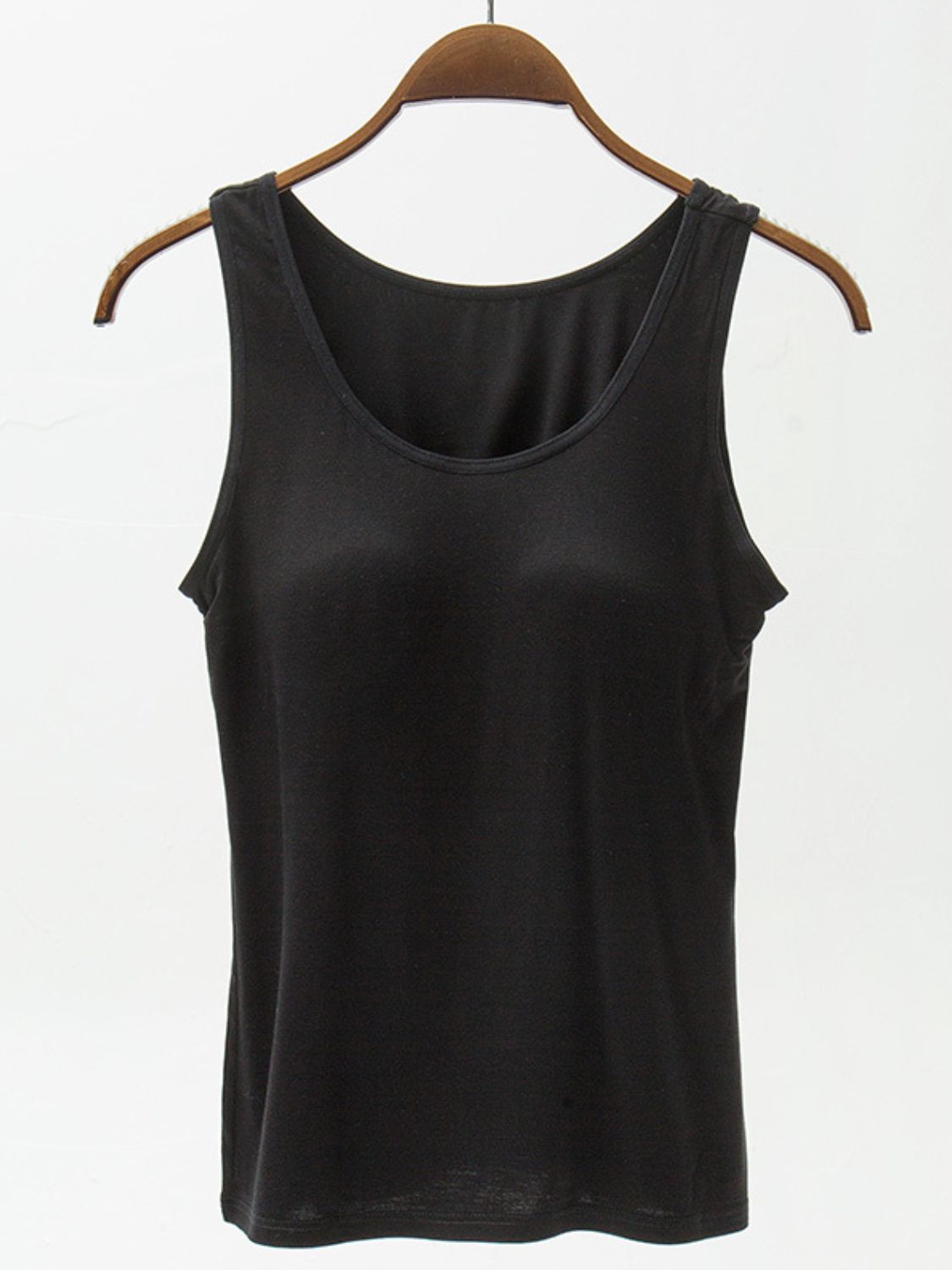 Wide Strap Modal Tank with Bra