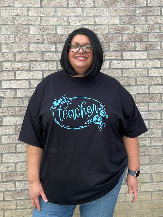 Teacher graphic tee shirt