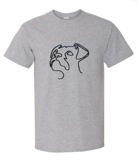 Doggie 1 graphic tee shirt