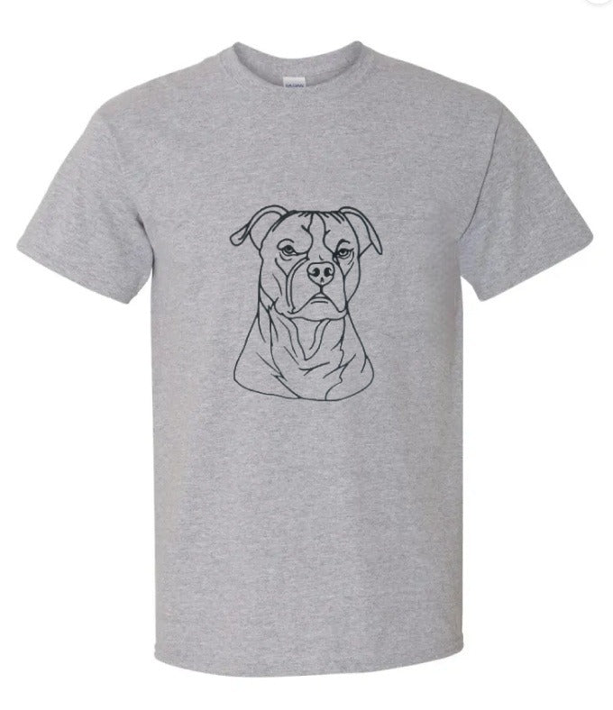 Doggie 4 graphic tee shirt