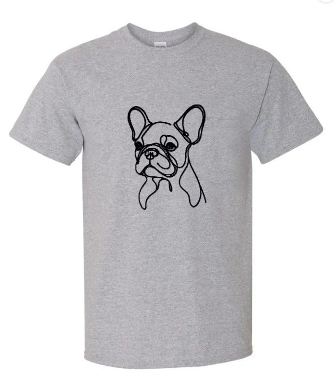 Doggie 7 graphic tee shirt