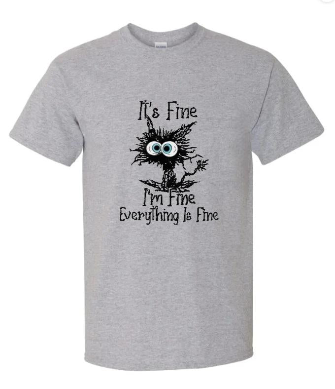 Im Fine 2 graphic tee shirt