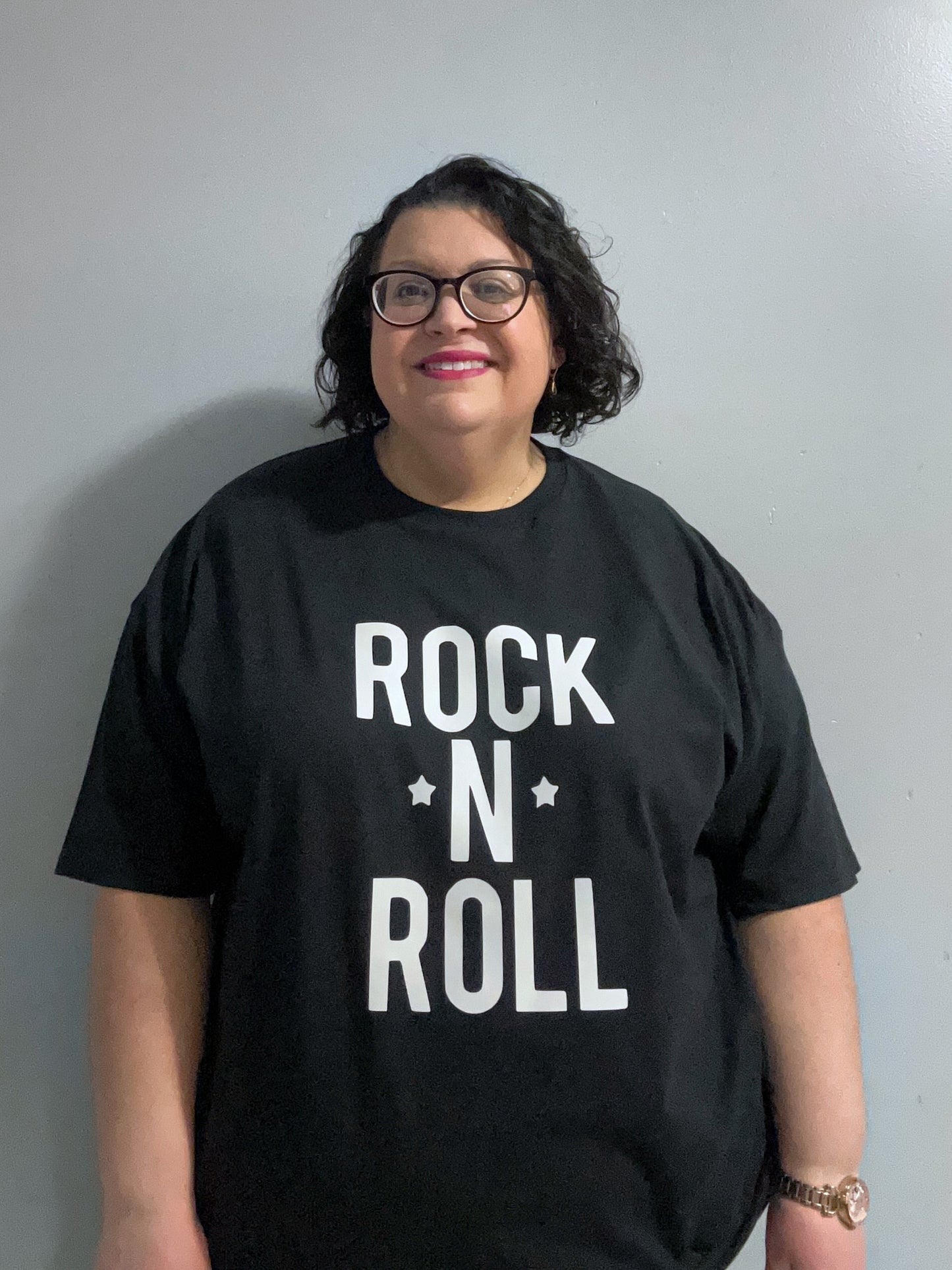 Rock and Roll graphic tee shirt