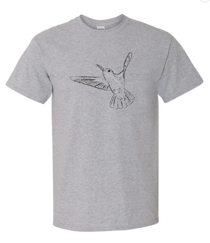 Hummingbird 2 graphic tee shirt