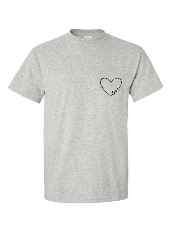 Min Heart 1 graphic tee shirt