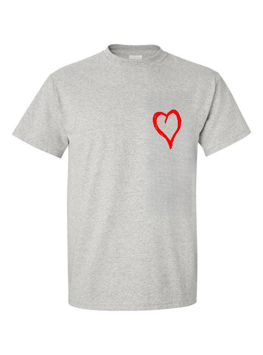 Min Heart 4 graphic tee shirt