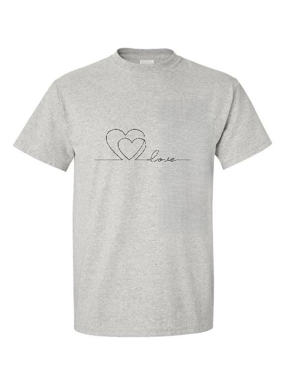 Min Heart 6 graphic tee shirt