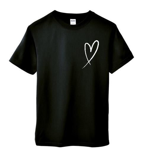 Min Heart 9 graphic tee shirt