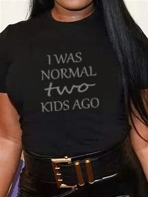 Normal 2 Kids Ago Graphic Tee Shirt