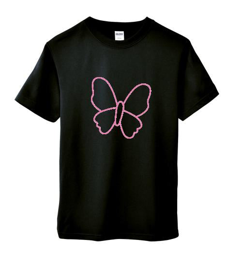 Sim Butterfly 4 graphic tee shirt