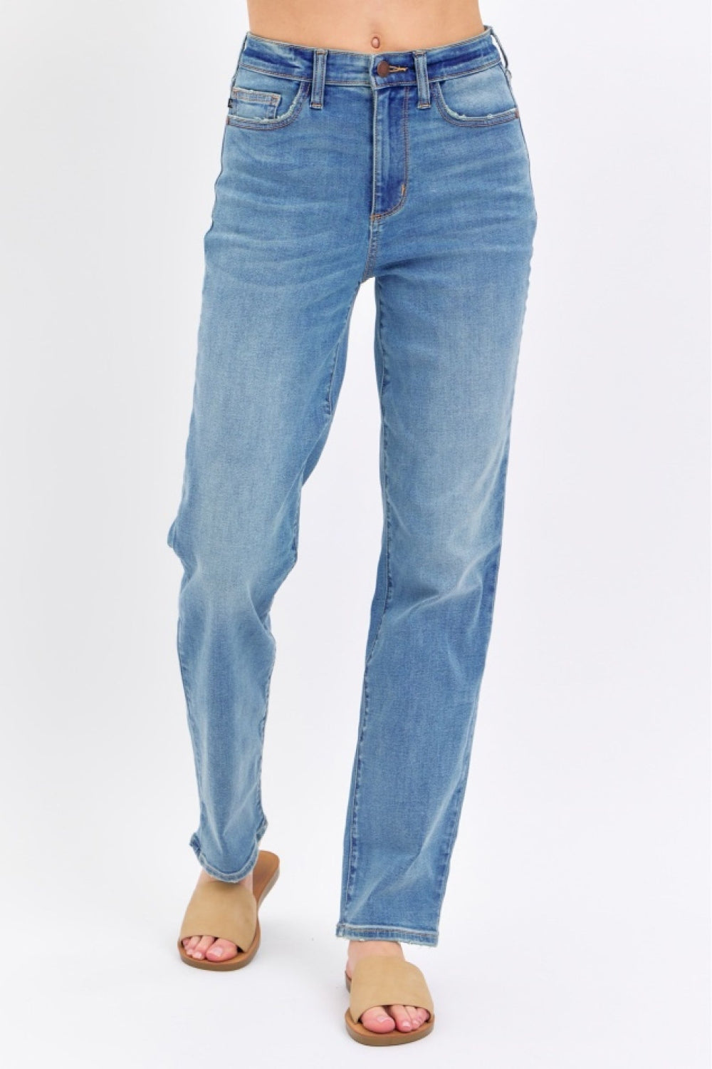 Judy Blue High Waist Straight Jeans