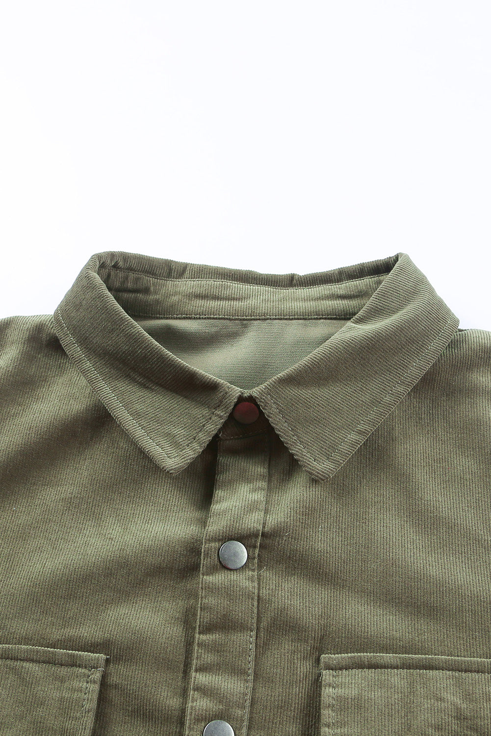 Collared Neck Button-Down Shirt Dress