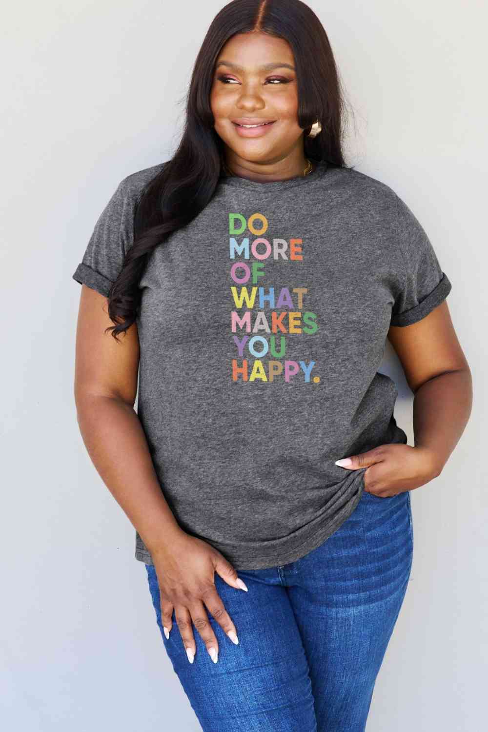 Simply Love Slogan Graphic T-Shirt