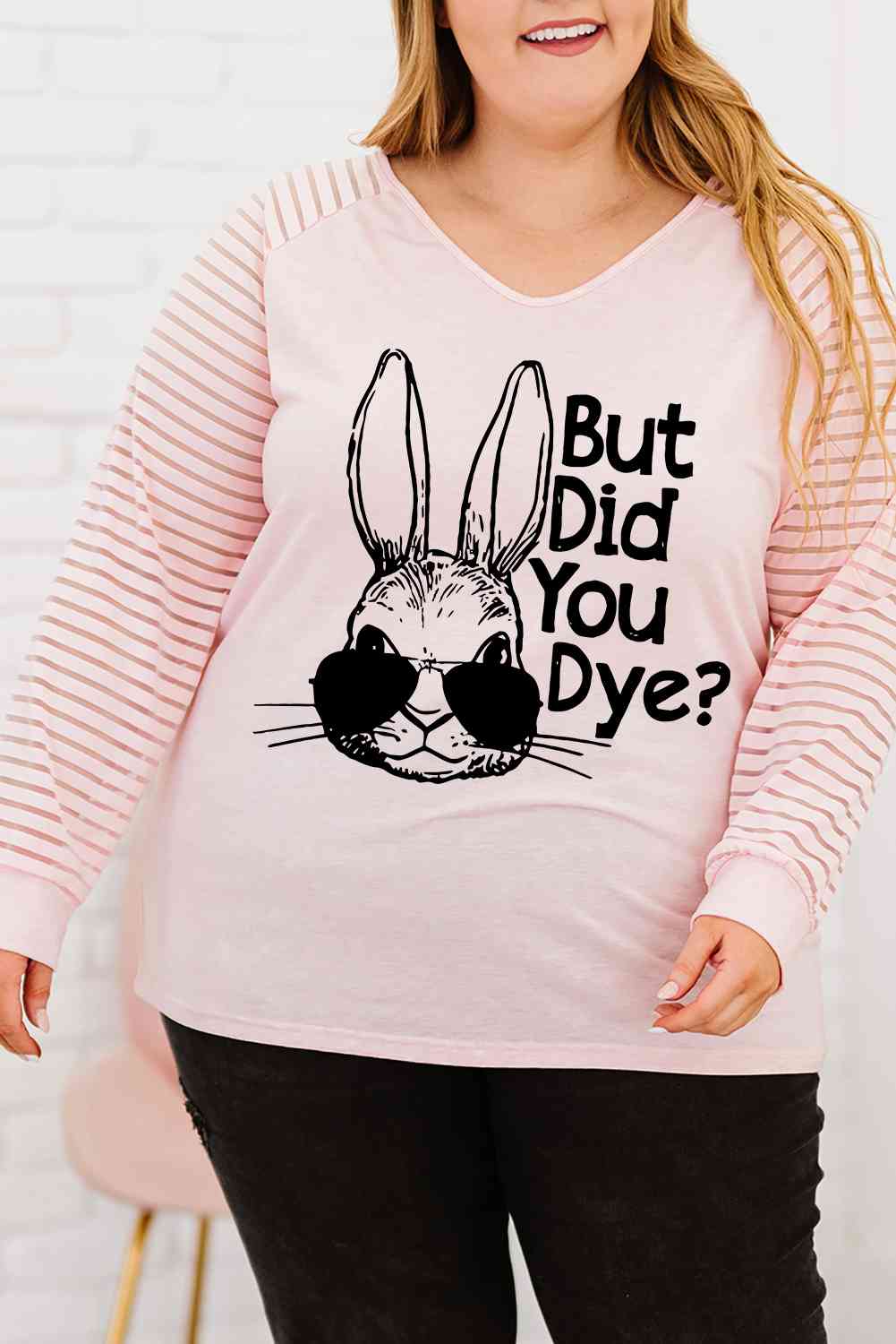 BUT DID YOU DYE Graphic Easter Tee