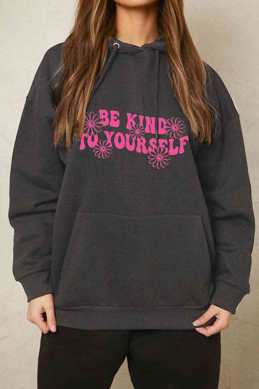 Simply Love Simply Love BE KIND TO YOURSELF Graphic Hoodie